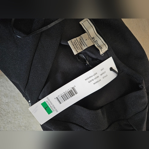 Black Women's Casual Blouse - Picture 7 of 8